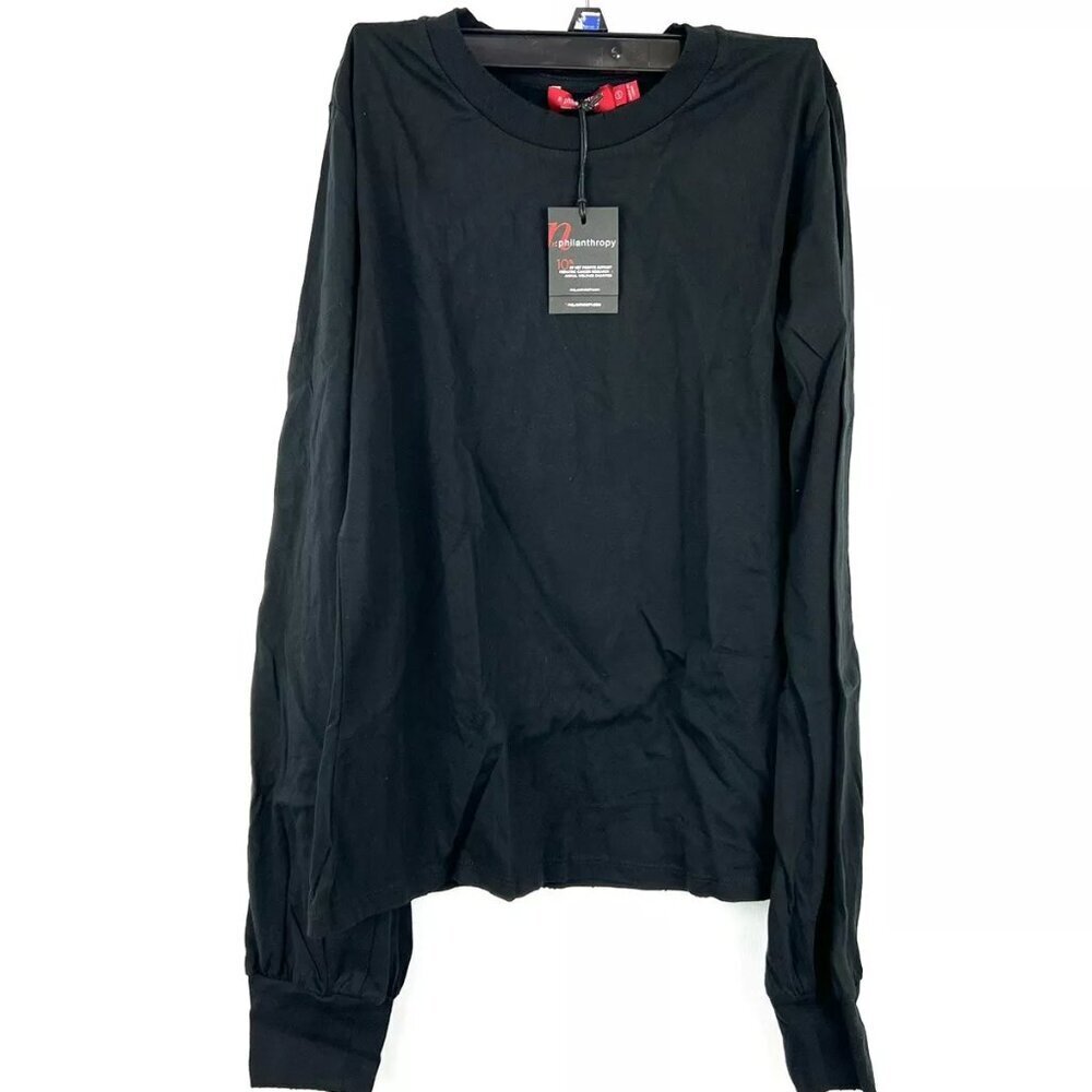 Philanthropy Womens Bambina Long Sleeve Black Small
